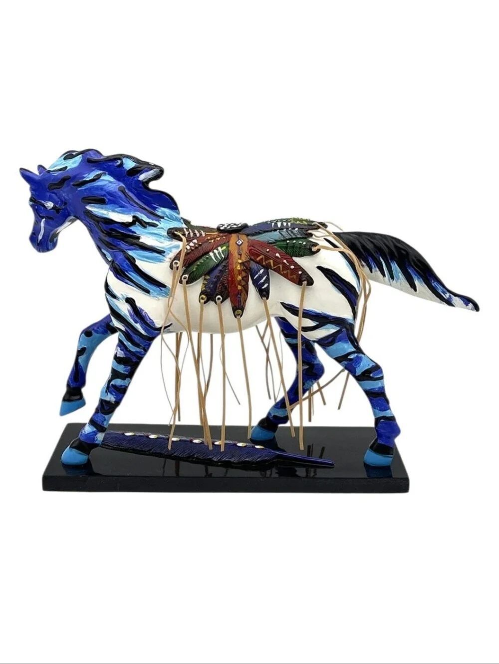 2009 Trail of Painted Ponies "Tribal Paint" Figurine by Vickie KnepperSize.